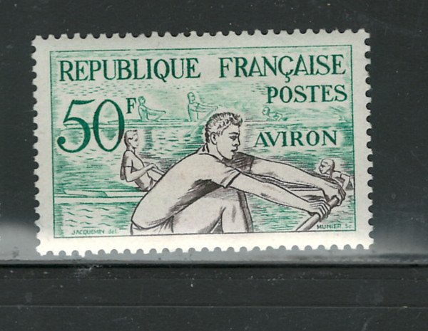 FRANCE 1953 SPORTS #700 - 705 MH C.V. $67.50