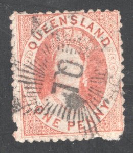 Queensland SC #38,  F,  Used. CV 8.75  ....   5210027