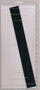 Prinz Scott Stamp Mount 25/265 mm - BLACK (Pack of 12) (25x265 25mm) STRIP  1035