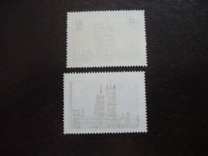 Stamps - Great Britain - Scott# 705-706 - Mint Never Hinged Set of 2 Stamps