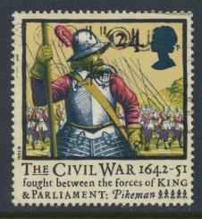 Great Britain SG 1620   Used  - Civel War 