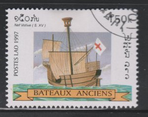 Laos 1350 Sailing Ships 1997