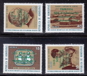 Honduras Scott #C546-C549 MNH