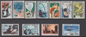 Australian Antarctic Territory L8-L18 MNH VF