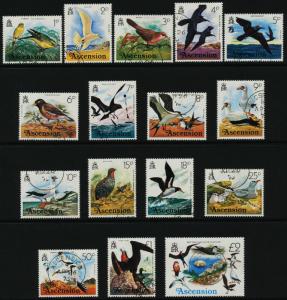 Ascension Island 196-211 used - Birds