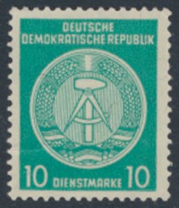 German Democratic Republic  SC# O19    MNH   see details & scans