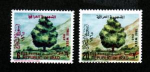 Iraq # 367-368 Mint Tree Week!