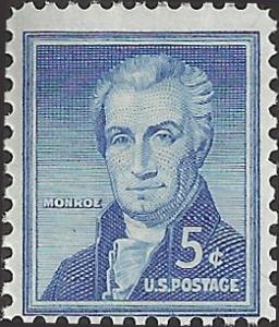 # 1038 MINT NEVER HINGED JAMES MONROE