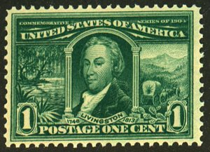 U.S. #323 MINT OG NH