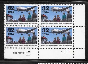 #3211 MNH Plate Block