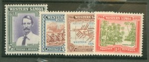 Samoa (Western Samoa) #181-4 Mint (NH) Single (Complete Set)