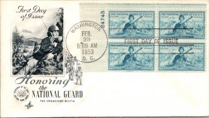 FDC 1953 SC #1017 Artcraft Cachet - Washington DC - Booklet Of 4 - F71512