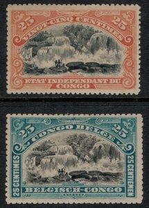 Belgian Congo #20-1*  CV $10.25