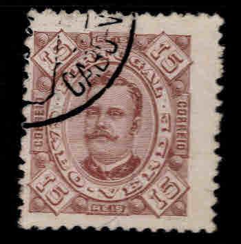 Cabo or Cape Verde Scott 26 Used King Carlos stamp