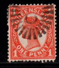 Australia - Queensland  #113 Queen Victoria   - Used