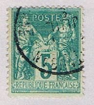 France 78 Used Peace and Commerce 1876 (BP55307)