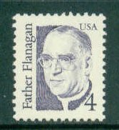 2171 4c Father Flanagan Fine MNH Dry Gum