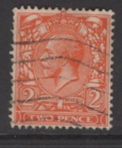 Great Britain  Scott # 190   used single