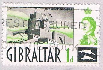 Gibraltar Castle 1d - pickastamp (AP103404)