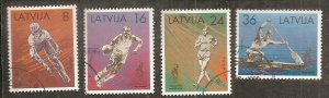 Latvia    Scott   418-21   Olympics     Used
