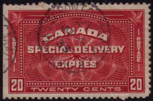 Canada # E4 Used VF  CDS Cat $ 25