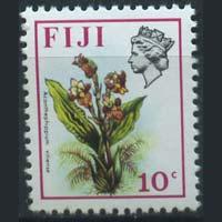 FIJI 1971 - Scott# 312 Orchid 10c NH