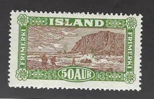 Iceland SC#148 Mint F-VF SCV$70.00...Worth a Close Look!