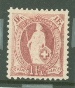 Switzerland #87  Single