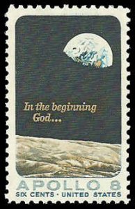 PCBstamps   US #1371 6c Apollo 8, MNH, (1)