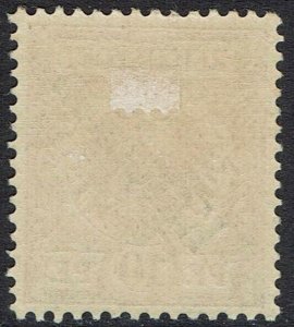 CAROLINE ISLANDS 1899 EAGLE 10PF 48 DEGREE ANGLE