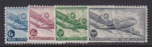 Belgium, Scott C8-C11, MNH