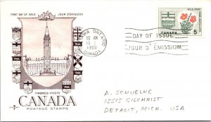 Canada 1966 FDC Canada Postage Stamps - Ottawa, Ont - Single - F76602