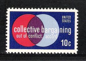 U.S. 1558 MNH Collective Bargining