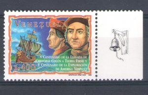 1998 Venezuela Cristoforo Colombo Joint Issue - 1 value MNH **