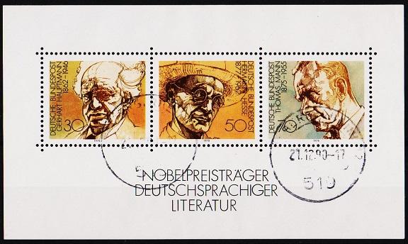 Germany. 1978 Miniature Sheet. S.G.MS1853 Fine Used