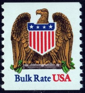 SC#2602 (10¢) Eagle & Shield Coil Single (1991) MNH