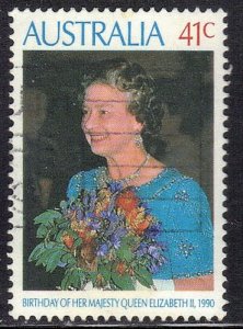 AUSTRALIA SCOTT #1179 1990  QUEENS BIRTHDAY  SEE SCAN