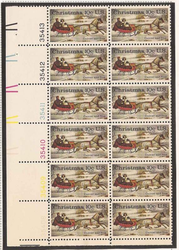 1551 MNH Plate Block of 12 LL # 35408-13