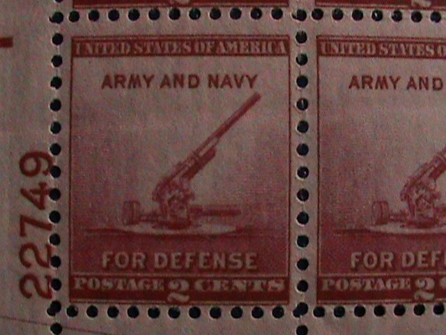 ​UNITED STATES 1940 SC# 900- NATIONAL DEFENCE-90 MM ANTI-AIRCRAFT GUN-MNH- VF