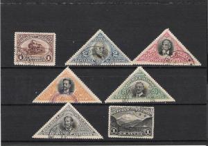 Ecuador  Scott# 174-180  Used