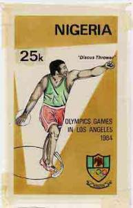 Nigeria 1984 Los Angeles Olympic Games - original hand-pa...