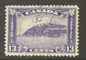 CANADA 1932 13 CENTS SG325 FINE USED