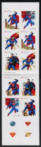 Canada 2683a set of 5 Booklet covers MNH Superman, Cartoons