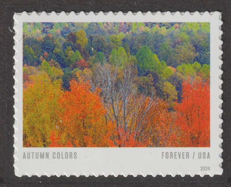 US 5938-5929 Autumn Colors F single set 10 MNH 2024