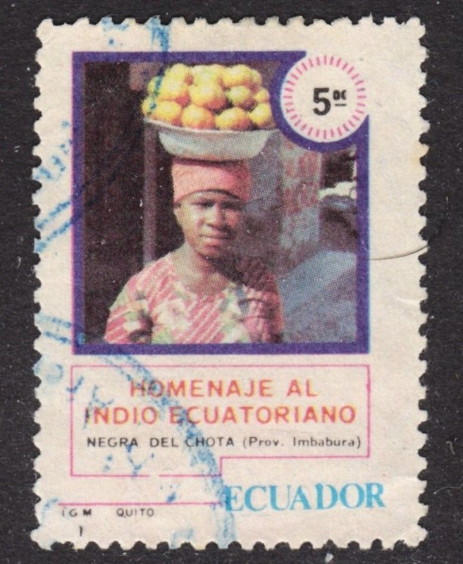 Ecuador Scott 987 VF used. FREE...