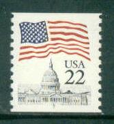 2115c 22c U.S. Flag Fine MNH