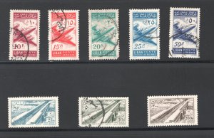 Lebanon #C176-179, C181, C187, C189, C191   VF, Used,  ...... 3440087