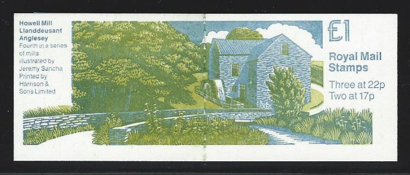 Great Britain  Booklet MNH sc BK417  MH120A