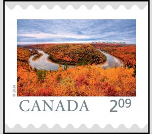 RESTIGOUCHE RIVER = FAR and WIDE = $2.09 Oversized = Coil single MNH Canada 2024