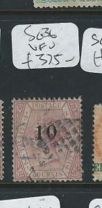 MALAYA STRAITS SETTLEMENTS (PP0710B) 10C/30C QV  SG 36   VFU